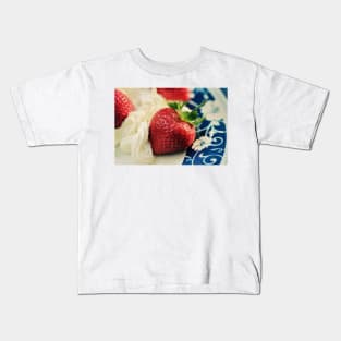 For the Love of Strawberries Kids T-Shirt